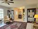 Inviting living room showcasing tile floors and stylish decor at 2004 40Th W St, Bradenton, FL 34205
