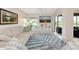 Inviting living room with cozy seating, media center and a palm tree accent at 719 Estuary Dr # 719, Bradenton, FL 34209