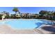 Large community pool with plenty of space for swimming laps and relaxing in the sun at 8823 White Sage Loop # 1802, Lakewood Ranch, FL 34202