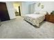 Spacious bedroom with carpeted floors and a ceiling fan at 13133 Lola Dr, Spring Hill, FL 34609