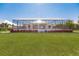 Enjoy the view from this peaceful backyard with pool at 2073 Treasure Ln, Punta Gorda, FL 33982