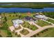 Luxury waterfront homes with private driveways and lush landscaping at 2073 Treasure Ln, Punta Gorda, FL 33982
