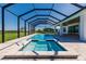 Enjoy this refreshing pool and spa, perfect for relaxation at 2073 Treasure Ln, Punta Gorda, FL 33982