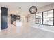 Open dining area with view of kitchen and backyard at 2073 Treasure Ln, Punta Gorda, FL 33982