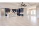 Spacious kitchen with an island and stainless steel appliances at 2073 Treasure Ln, Punta Gorda, FL 33982