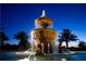 Elegant fountain in the community landscape at 97 Vivante Blvd # 9749, Punta Gorda, FL 33950