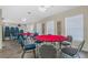 Community room with tables and chairs for gatherings at 25100 Sandhill Blvd # Y201, Punta Gorda, FL 33983