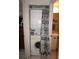 Stackable washer and dryer in convenient laundry closet at 25100 Sandhill Blvd # Y201, Punta Gorda, FL 33983