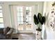 Home office with French doors and stylish decor at 3106 Harbor Blvd # 3A, Port Charlotte, FL 33952