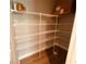 Walk in pantry with wire shelving at 13654 Allamanda Cir, Port Charlotte, FL 33981