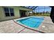 Inviting, refreshing pool with a spacious patio at 28944 Gin Ln, Punta Gorda, FL 33982
