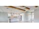 Modern kitchen with white cabinets and island at 28944 Gin Ln, Punta Gorda, FL 33982
