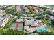 Community overview showing pool, tennis courts, and buildings at 255 West End Dr # 1412, Punta Gorda, FL 33950