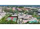 Arial view of community, tennis courts and pool at 255 West End Dr # 1412, Punta Gorda, FL 33950