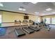 Fitness center with treadmills, elliptical machines, and weight equipment at 255 West End Dr # 1412, Punta Gorda, FL 33950