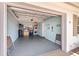 Attached garage with laundry hookups and extra storage space at 6300 Midnight Pass Rd # 20, Sarasota, FL 34242