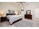 Main bedroom with king-size bed and walk-in closet at 2505 Rio Tiber Dr, Punta Gorda, FL 33950