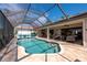 Inviting screened pool with ample deck space at 2505 Rio Tiber Dr, Punta Gorda, FL 33950