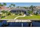 Waterfront home with a private pool, screened lanai, and boat dock, perfect for outdoor living at 2505 Rio Tiber Dr, Punta Gorda, FL 33950
