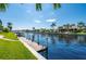 Private dock with access to a serene canal at 2505 Rio Tiber Dr, Punta Gorda, FL 33950