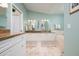 Bathroom with double sinks and granite countertops at 2505 Rio Tiber Dr, Punta Gorda, FL 33950