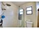 Shower with tile surround and updated fixtures at 234 Fields Se Ter, Port Charlotte, FL 33952