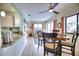 Open kitchen with light cabinets and breakfast bar at 234 Fields Se Ter, Port Charlotte, FL 33952