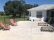 Spacious backyard patio with plenty of seating for relaxation at 431 San Felix St, Punta Gorda, FL 33983