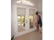 Double interior doors with a view of a screened porch at 431 San Felix St, Punta Gorda, FL 33983