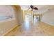 Spacious entryway with tile floors and view to backyard at 27200 San Marino Dr, Punta Gorda, FL 33983