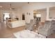 Open living space with high ceilings and hardwood floors at 26332 Barranquilla Ave, Punta Gorda, FL 33983