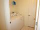 Convenient laundry room with washer and dryer hookups at 175 Kings Hwy # 923, Punta Gorda, FL 33983