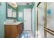 Bright bathroom with walk-in shower and a vanity at 1759 Nuremberg Boulevard, Punta Gorda, FL 33983