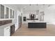 Modern kitchen with white cabinets and quartz countertops at 675 Monaco Dr, Punta Gorda, FL 33950