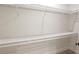 Custom closet with white slatted shelves at 675 Monaco Dr, Punta Gorda, FL 33950