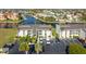 Aerial view of building, parking lot, and surrounding area at 1439 Mediterranean Dr # C, Punta Gorda, FL 33950