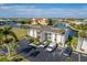 Aerial view of property and beautiful waterfront setting at 1439 Mediterranean Dr # C, Punta Gorda, FL 33950