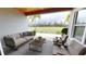Relaxing lanai with seating area, perfect for outdoor enjoyment at 28968 Gin Ln, Punta Gorda, FL 33982