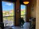 Spacious balcony with scenic views and plenty of room for relaxing at 98 Vivante Blvd # 98412, Punta Gorda, FL 33950