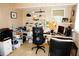 Functional home office with ample storage and workspace at 21277 Edgewater Dr, Port Charlotte, FL 33952