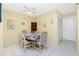 Cozy dining area with a table perfect for four at 22375 Edgewater Dr # 239, Port Charlotte, FL 33980