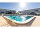Inviting community pool with ample deck space for lounging at 22375 Edgewater Dr # 239, Port Charlotte, FL 33980