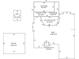 Detailed plot plan showcasing shed, pool, patio, and various dimensions at 21445 Peachland Blvd, Port Charlotte, FL 33954