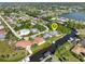 Aerial view of home, highlighting location and neighborhood at 18882 Ayrshire Cir, Port Charlotte, FL 33948