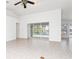 Living area with sliding doors leading to the pool at 18882 Ayrshire Cir, Port Charlotte, FL 33948
