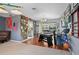 Casual dining area with adjacent kitchen view at 1150 Winston St, Port Charlotte, FL 33952