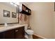 Small bathroom with updated vanity and toilet at 16115 Aralia Dr, Punta Gorda, FL 33955