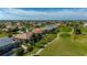 Aerial view showcasing home's location and neighborhood at 669 Monaco Dr, Punta Gorda, FL 33950