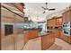 Gourmet kitchen with stainless steel appliances and granite countertops at 1700 Los Alamos Dr, Punta Gorda, FL 33950
