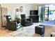 Relaxing living room with comfortable seating and water views at 3600 Bal Harbor Blvd # 1G, Punta Gorda, FL 33950